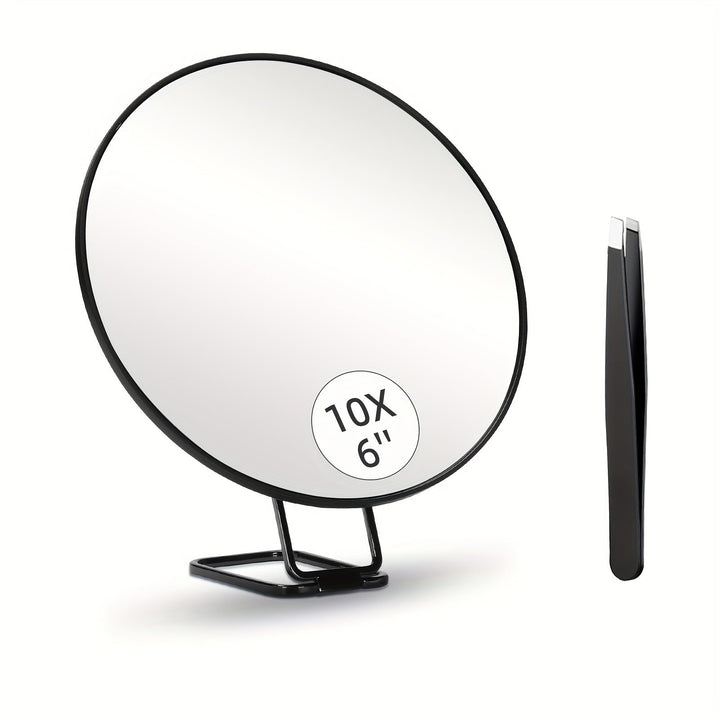 BowLift | Magnifying Makeup Mirror - 20X/10X Magnification, Suction Cup, Portable