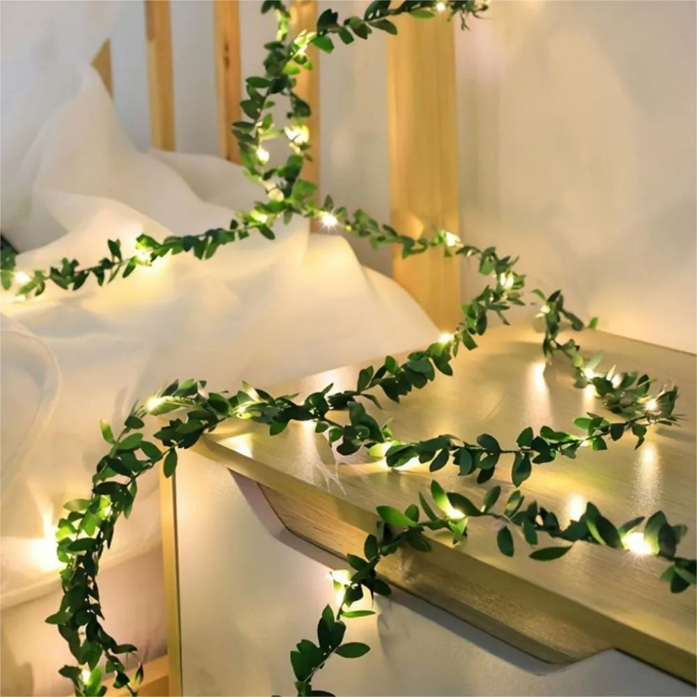 BowLift | LED string lights with ivy vines – Decorative string lights for indoor and outdoor use