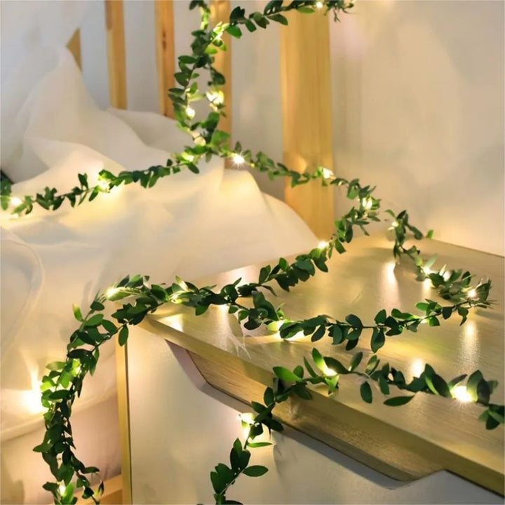 BowLift | LED string lights with ivy vines – Decorative string lights for indoor and outdoor use