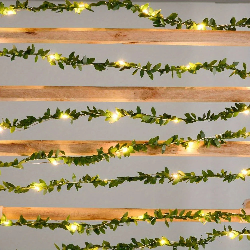 BowLift | LED string lights with ivy vines – Decorative string lights for indoor and outdoor use