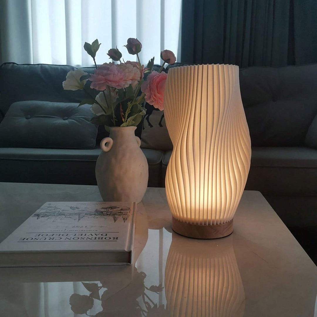 Wave-Shaped Ambient Lamp - Sofia | Bowlift