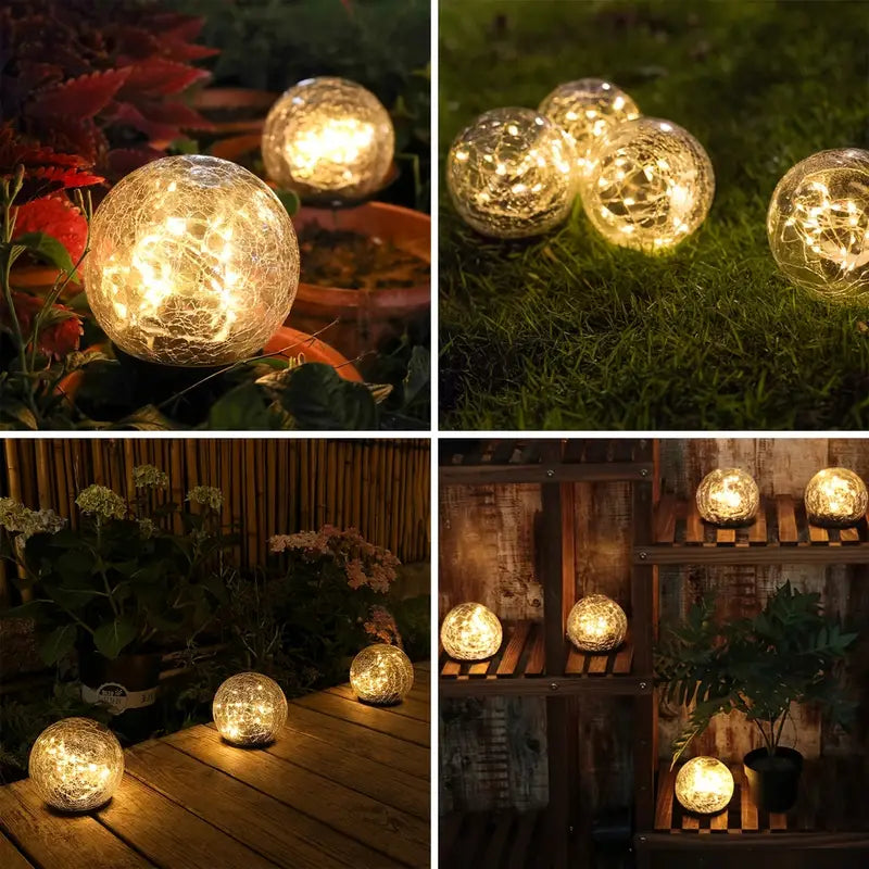 Solar-powered garden lamp Bowlift