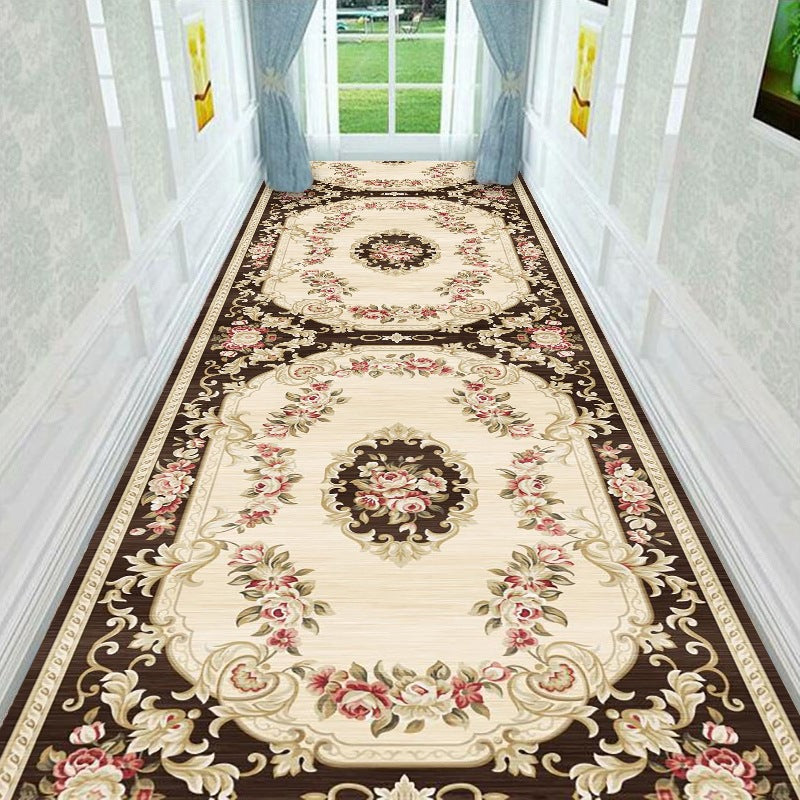 Vintage Floral Design Runner Mat Bowlift