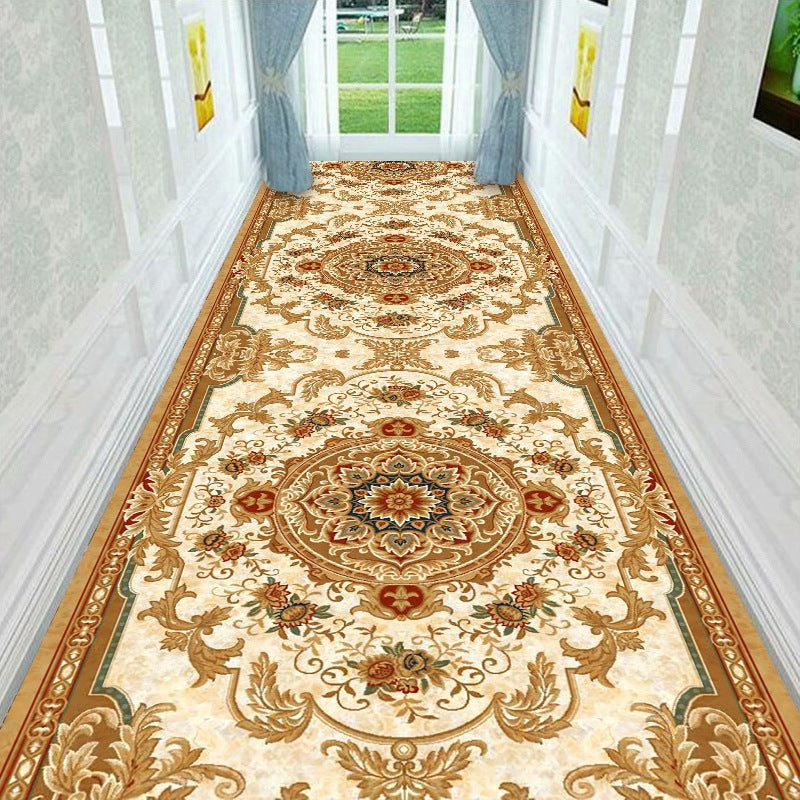 Vintage Floral Design Runner Mat Bowlift