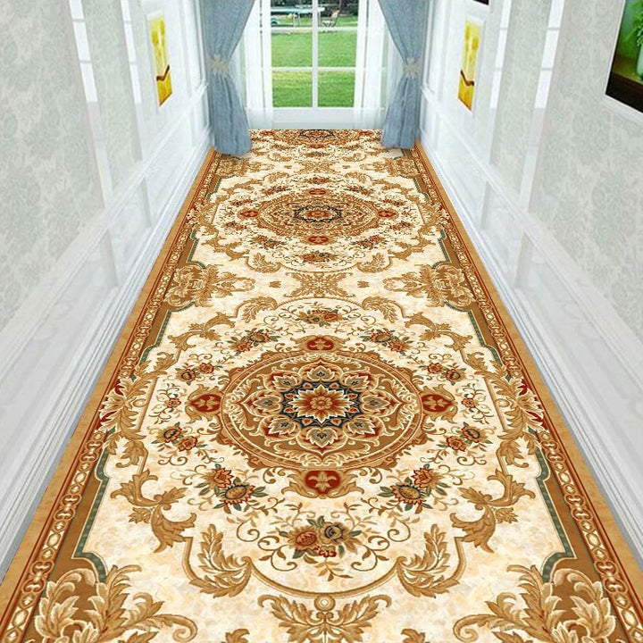 Vintage Floral Design Runner Mat Bowlift
