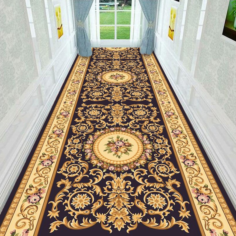 Vintage Floral Design Runner Mat Bowlift