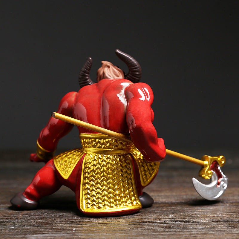 Artistic Warrior Figurine