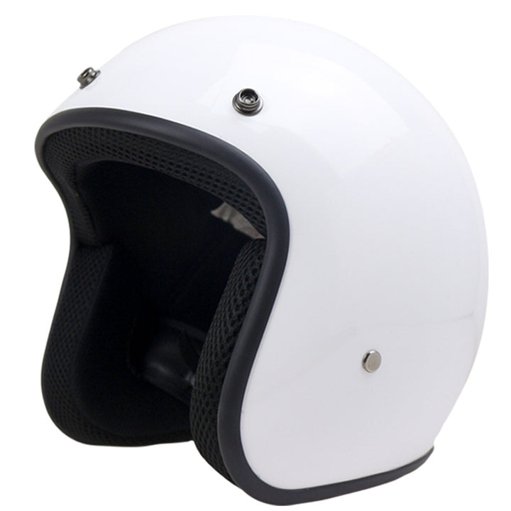 Vintage Motorcycle Helmet Bowlift