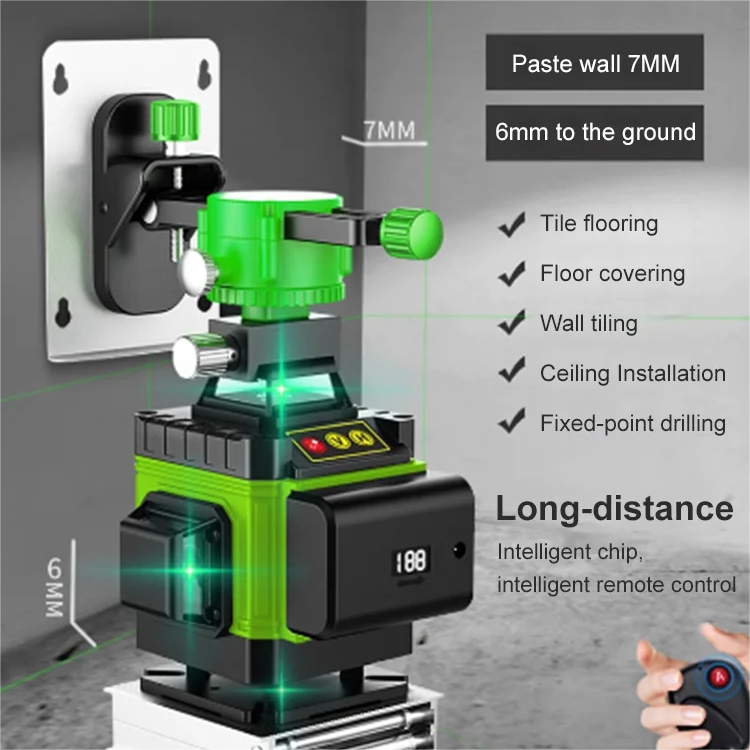 BowLift | Infrared Green Light Laser Level for Precision Work