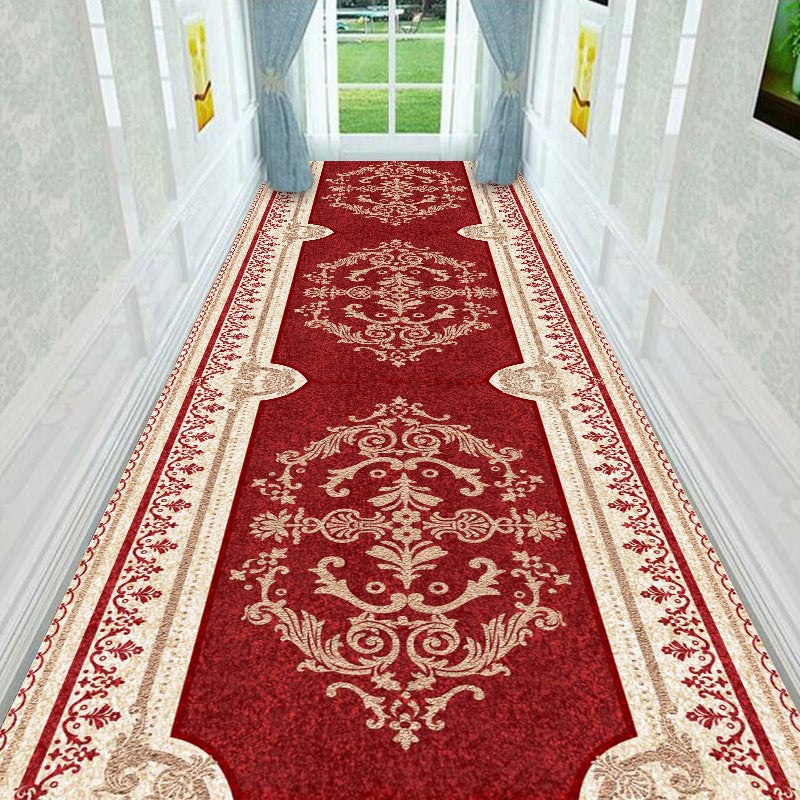 Vintage Floral Design Runner Mat Bowlift