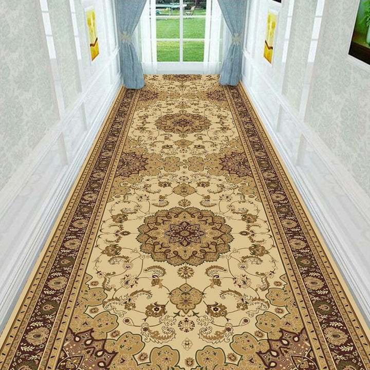 Vintage Floral Design Runner Mat Bowlift