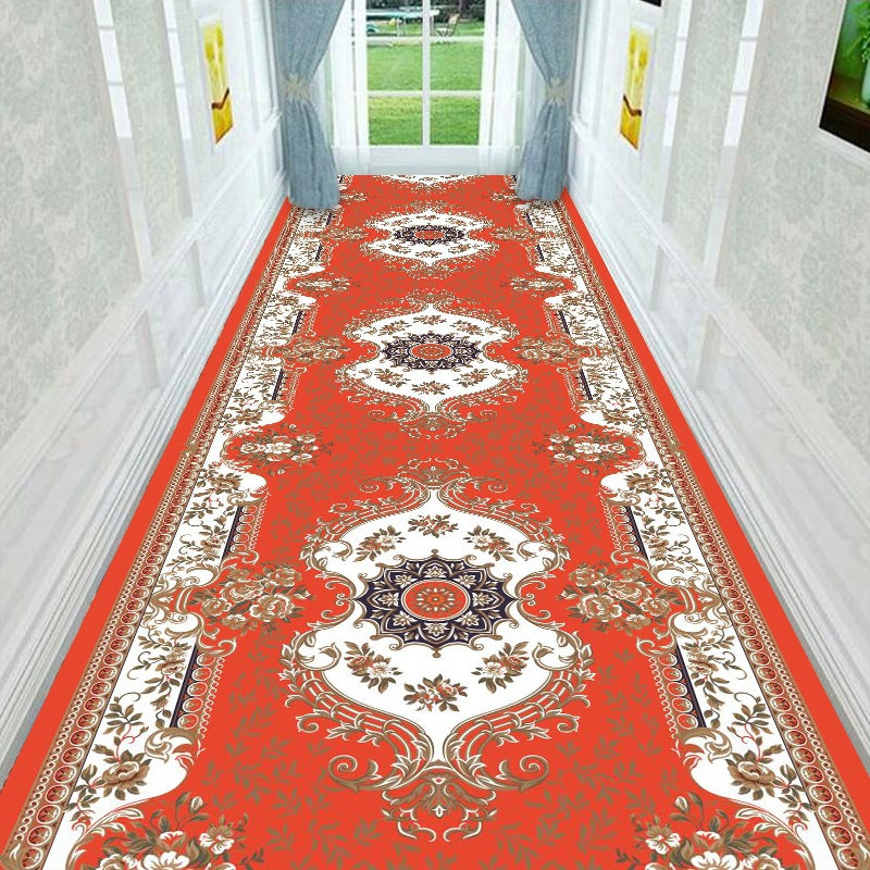 Vintage Floral Design Runner Mat Bowlift