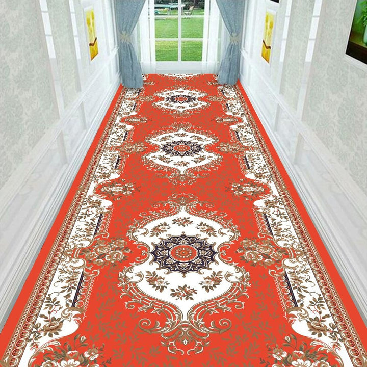 Vintage Floral Design Runner Mat Bowlift