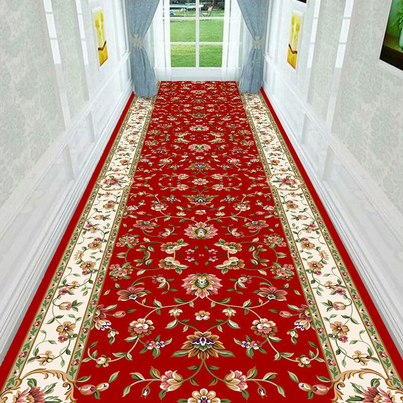 Vintage Floral Design Runner Mat Bowlift
