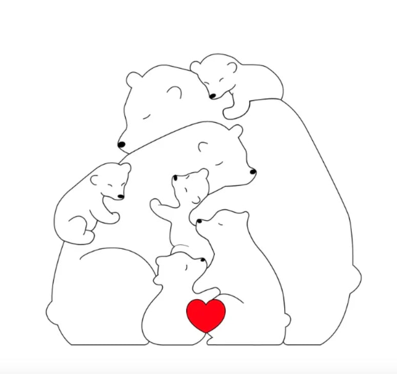BowLift | Customizable Bear Family