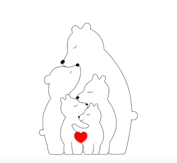 BowLift | Customizable Bear Family