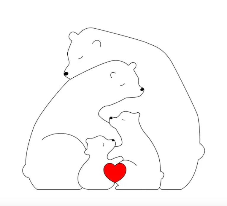 BowLift | Customizable Bear Family