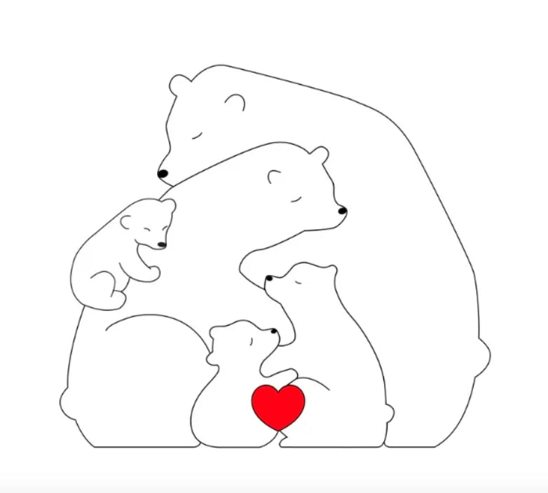 BowLift | Customizable Bear Family