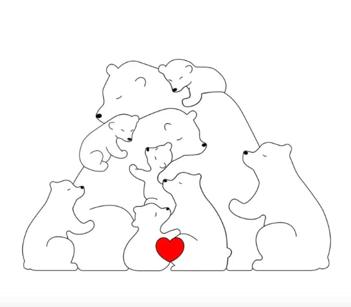BowLift | Customizable Bear Family