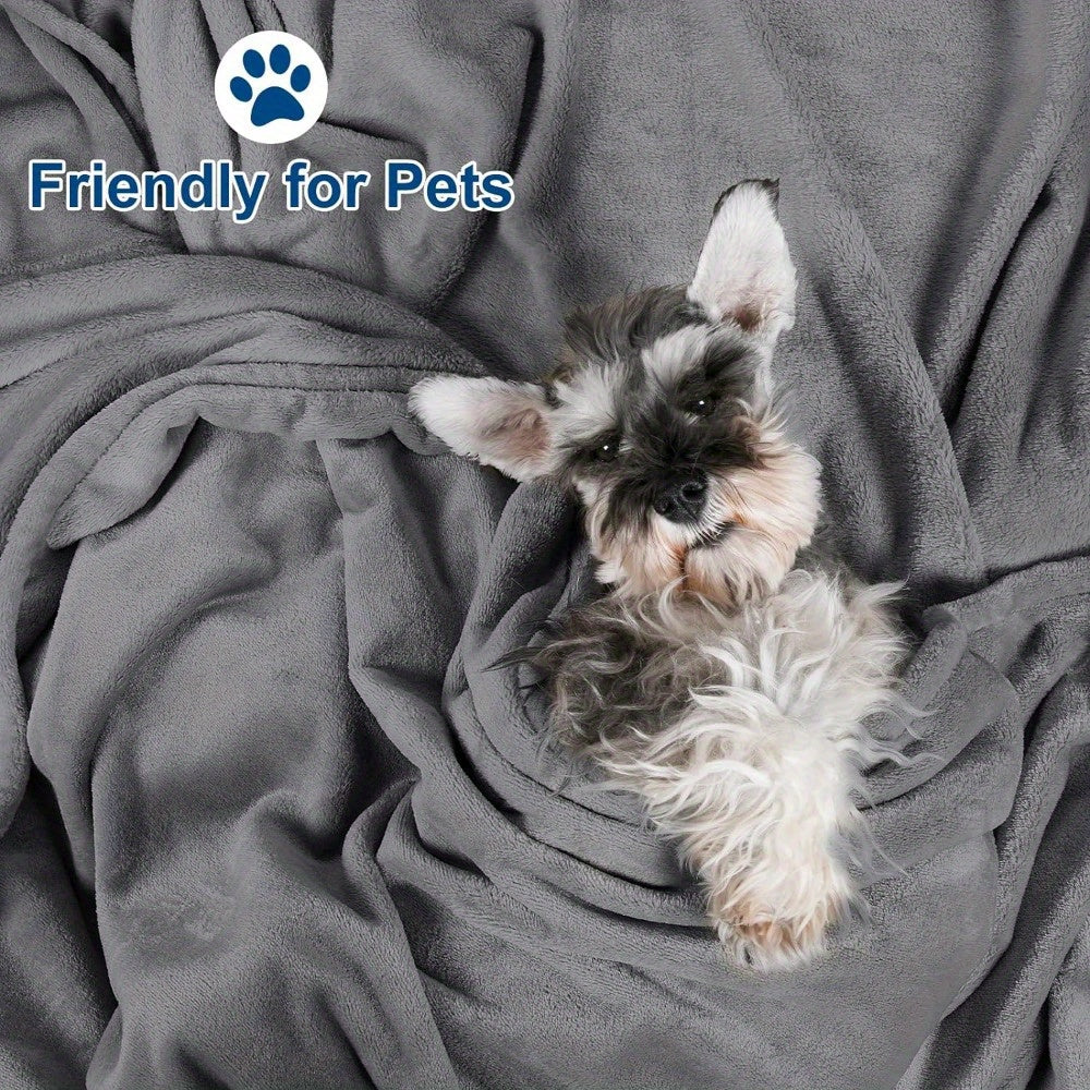 UltraSoft Fleece Blanket – Luxury Reversible for Every Season Bowlift