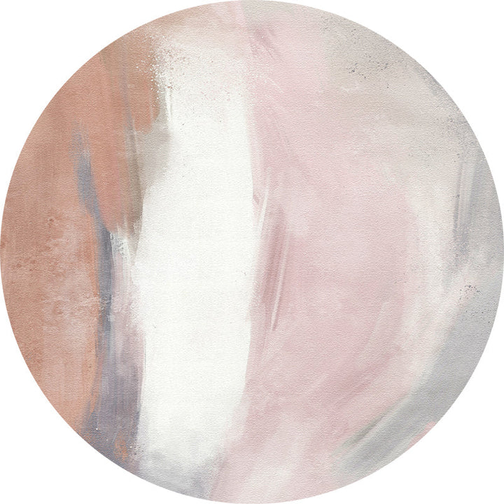 Unique multicolored abstract rug polyester modernist rug pet-friendly non-slip backing rug for bedroom | Bowlift