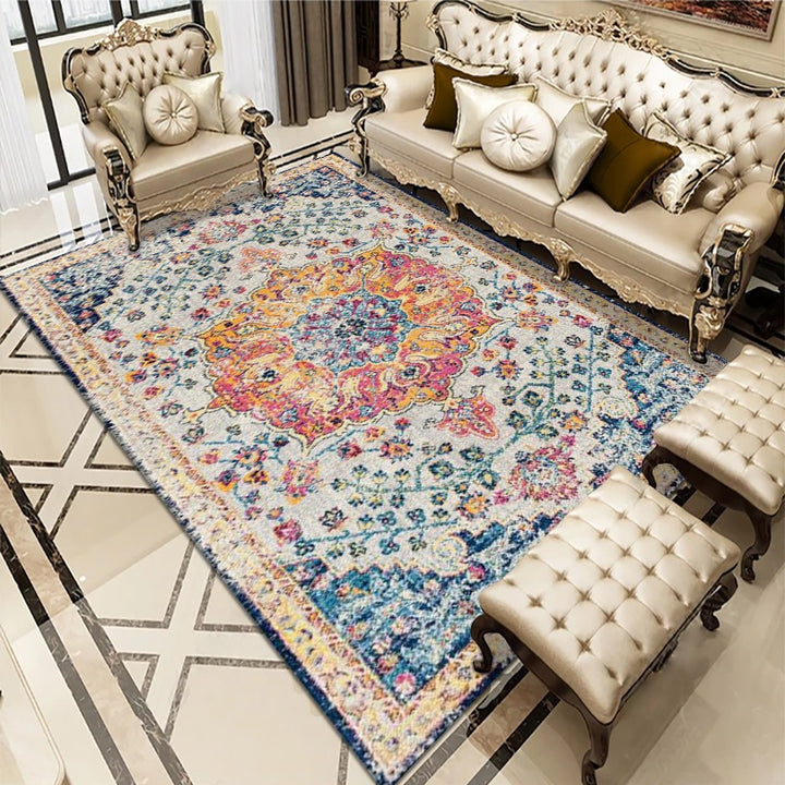 Luxury Vintage-Inspired Area Rug Bowlift