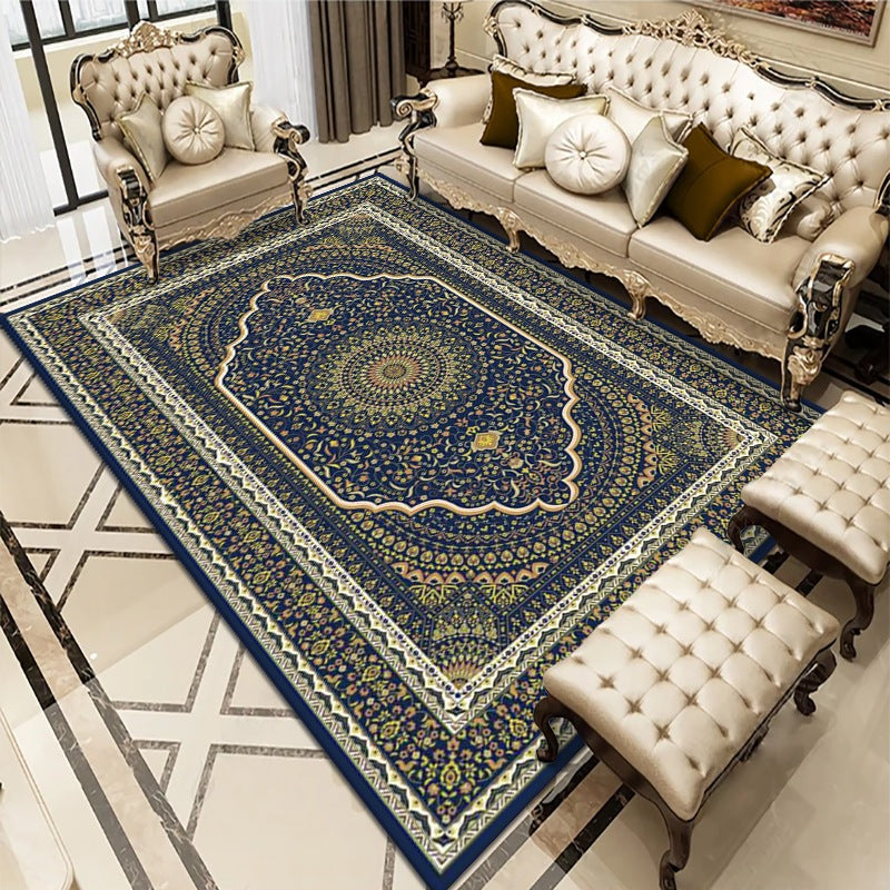 Traditional Persian Area Rug Bowlift