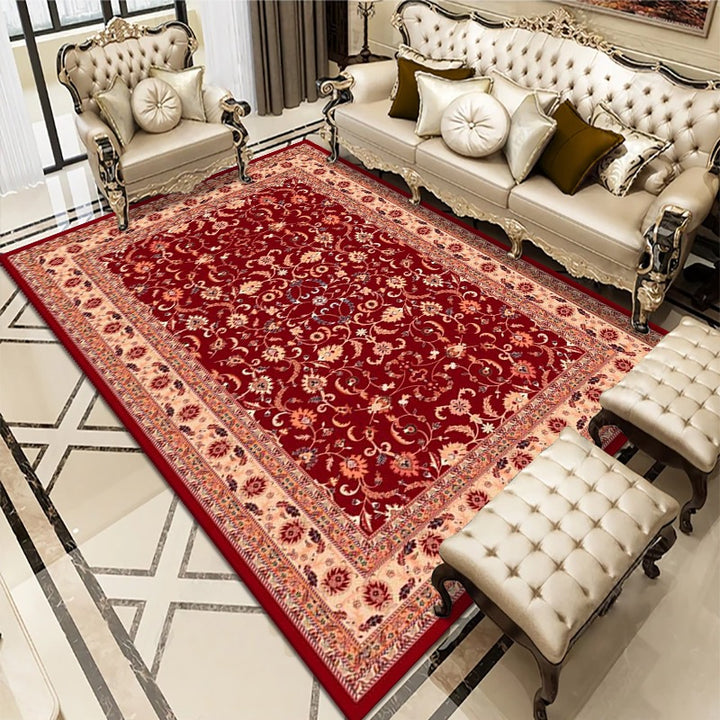 Traditional Persian Area Rug Bowlift