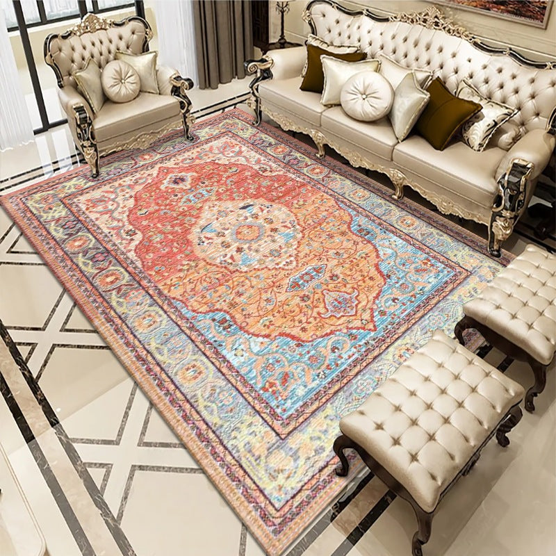 Traditional Persian Area Rug Bowlift