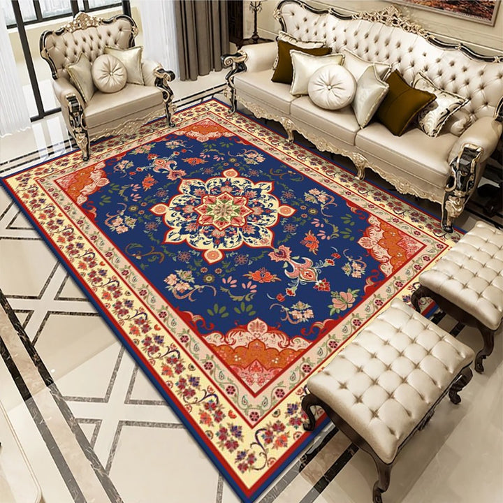 Traditional Persian Area Rug Bowlift