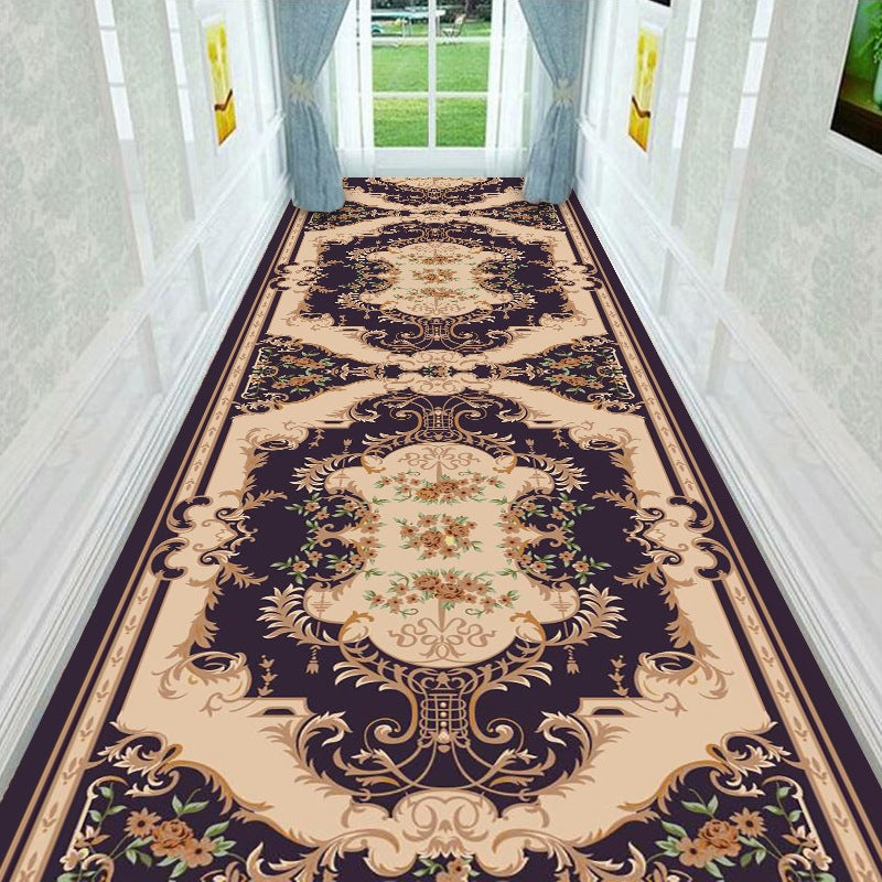 Vintage Floral Design Runner Mat Bowlift