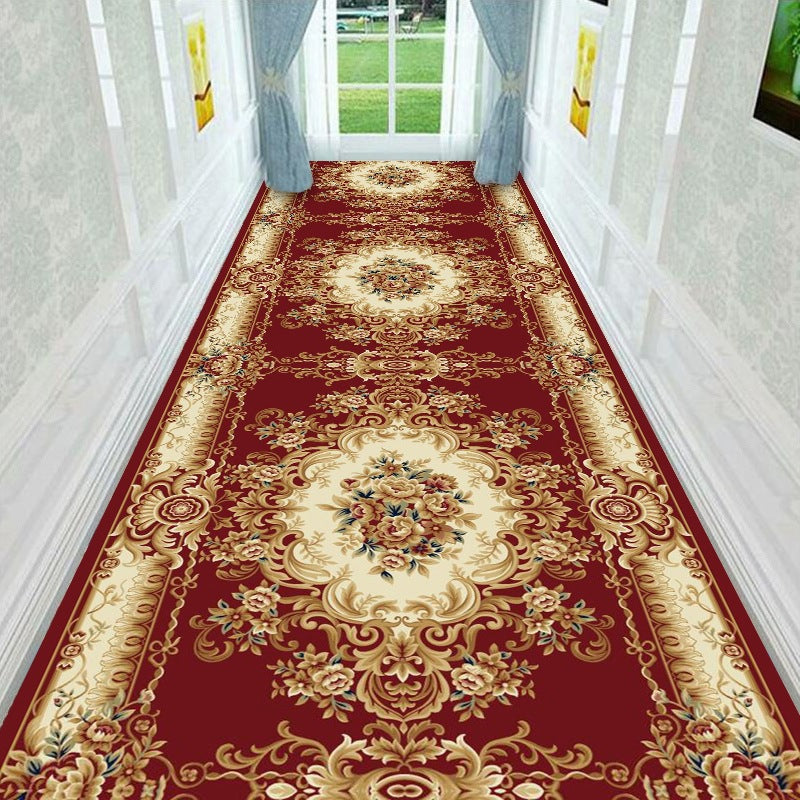 Vintage Floral Design Runner Mat Bowlift