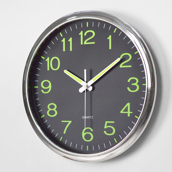 BowLift | Stylish Large Wall Clock with Light Effect Treviq