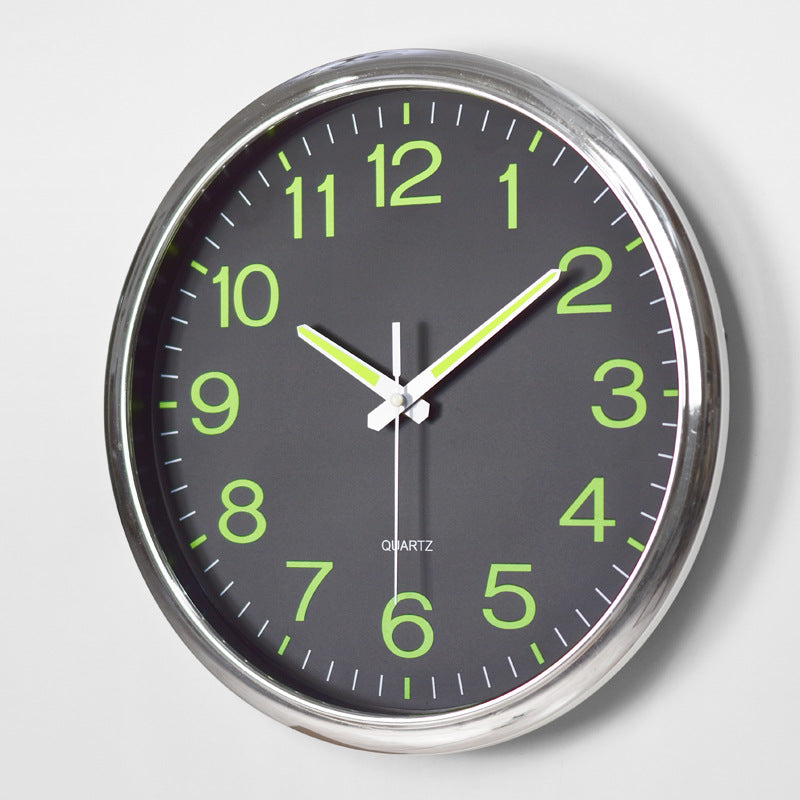 BowLift | Silent Classroom Clock 30 cm - Silent & Illuminated Time