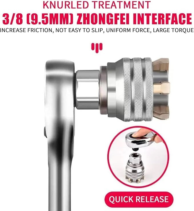 BowLift | Multi-function Universal Socket Wrench Tool - Saker® Universal Maintenance Tool