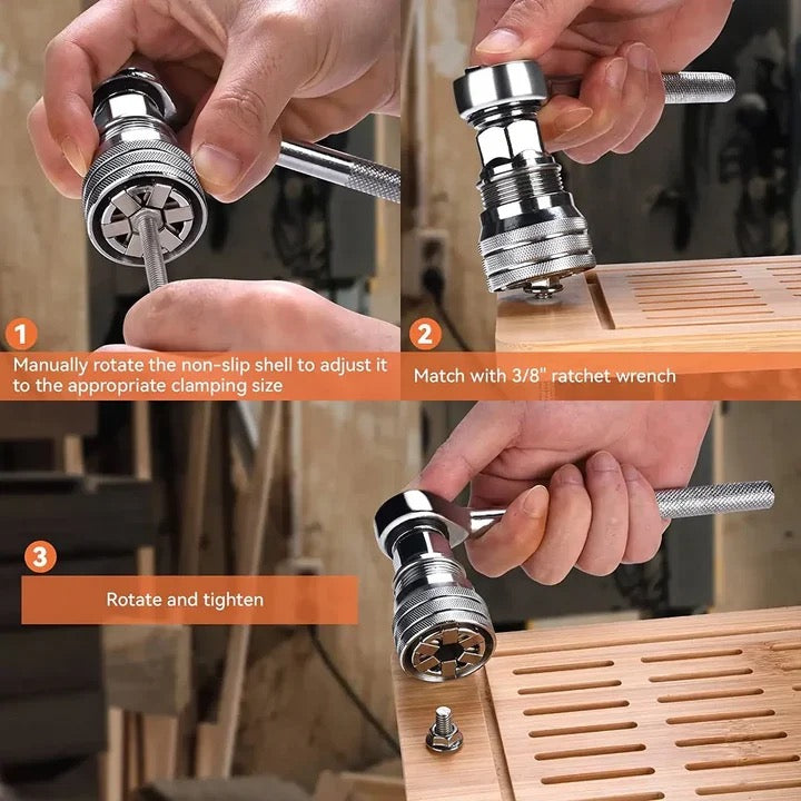 BowLift | Multi-function Universal Socket Wrench Tool - Saker® Universal Maintenance Tool