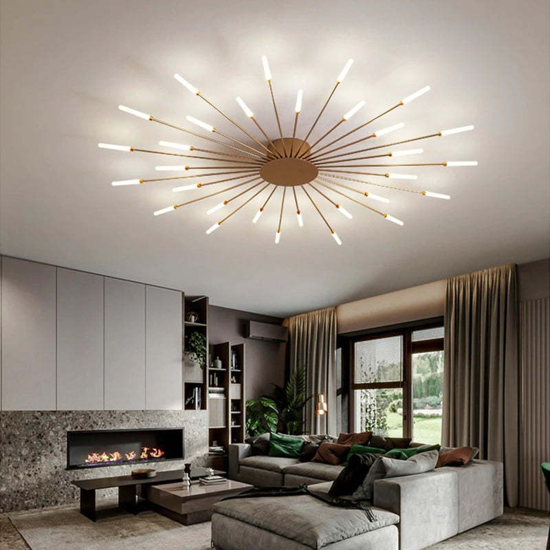 BowLift | GlowHaven - Sleek Ceiling Lamp for Home Spaces