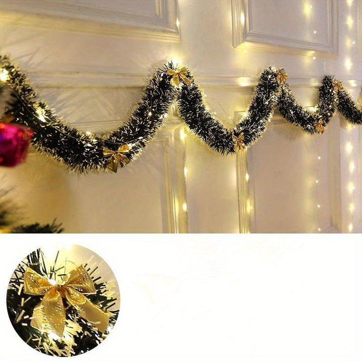 BowLift | Set of 2 Battery-Powered LED Christmas Garland Lights