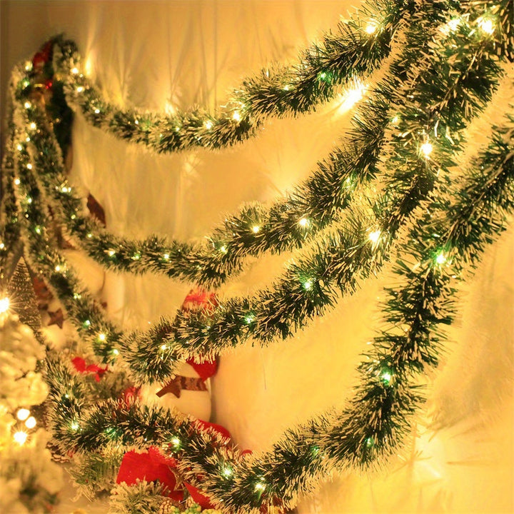 BowLift | Set of 2 Battery-Powered LED Christmas Garland Lights