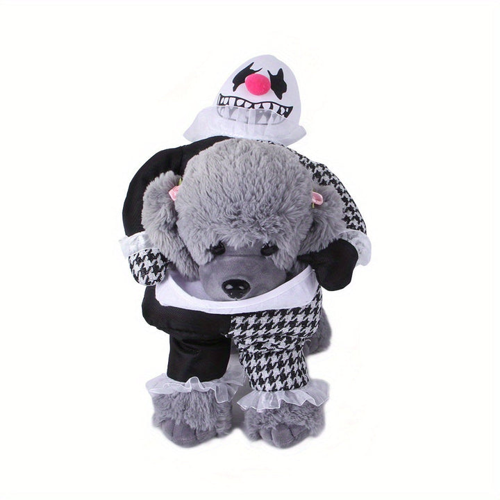 BowLift | Funny Scary Dog Halloween Costume | Small Walking Outfit