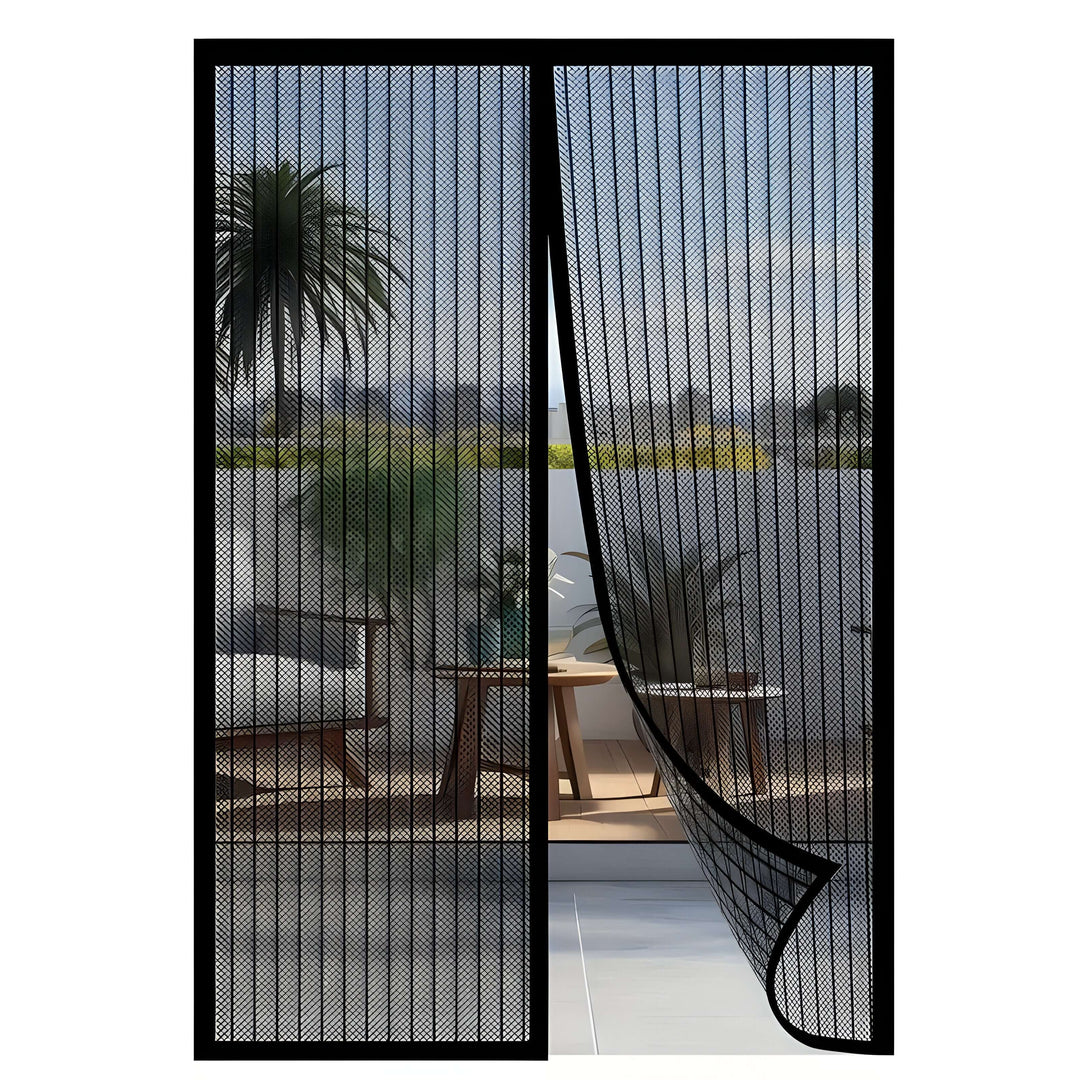 Self-closing Magnetic Insect Screen with Pet-friendly Opening | Bowlift