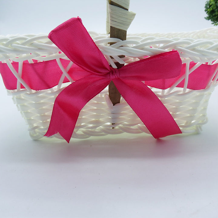 Women's Heart Shape Decorative Basket Bowlift