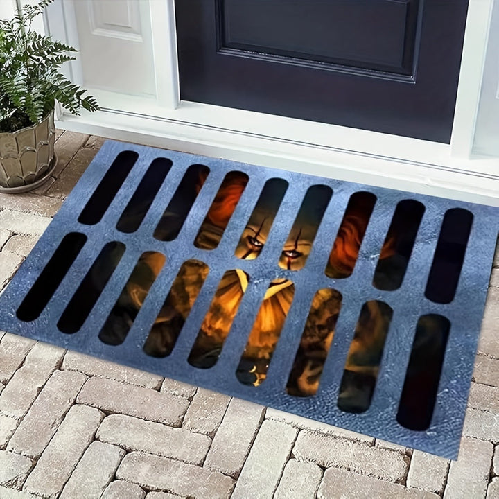 BowLift | Door Mat Halloween Horror Non-Slip Polyester Rug