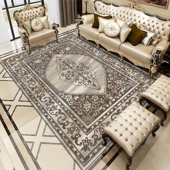 Luxury Vintage-Inspired Area Rug Bowlift
