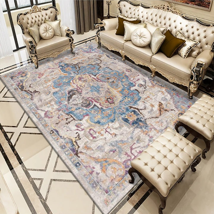 Luxury Vintage-Inspired Area Rug Bowlift