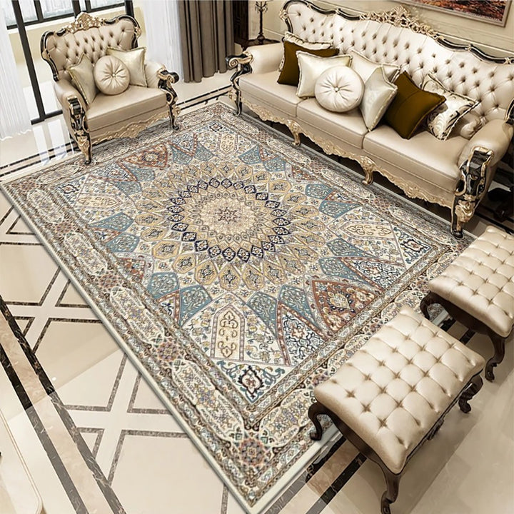 Luxury Vintage-Inspired Area Rug Bowlift