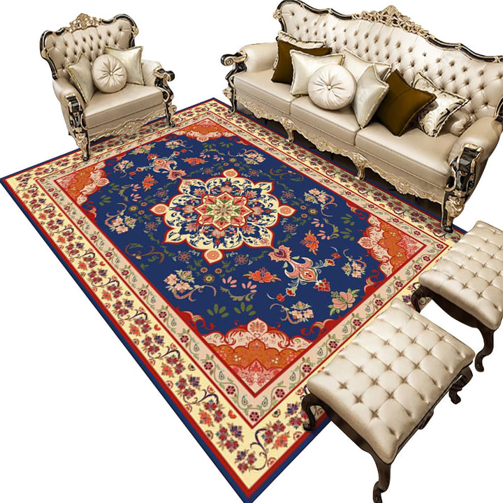 Traditional Persian Area Rug Bowlift