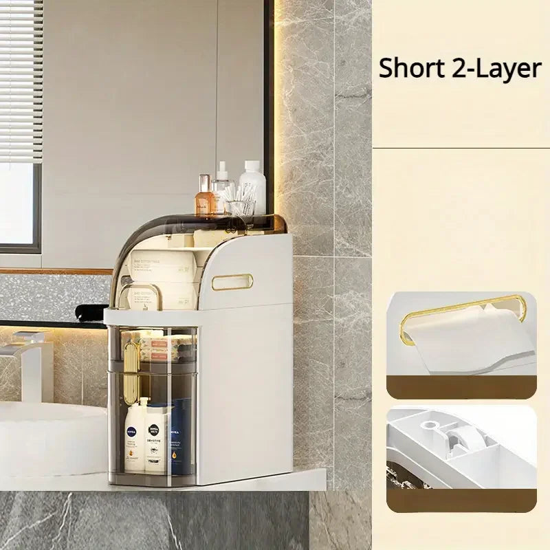 BowLift | Rolling Bathroom Cabinet