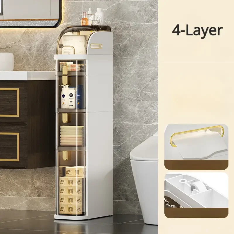 BowLift | Rolling Bathroom Cabinet