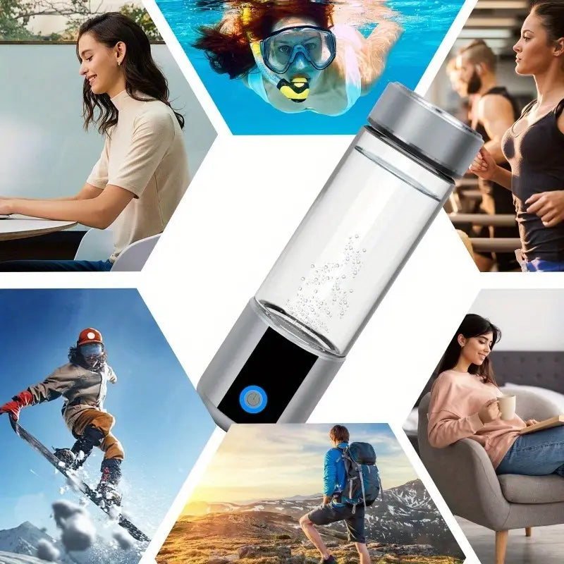 BowLift | Rechargeable Alkaline Water Bottle - Hydrogen-Enriched Water